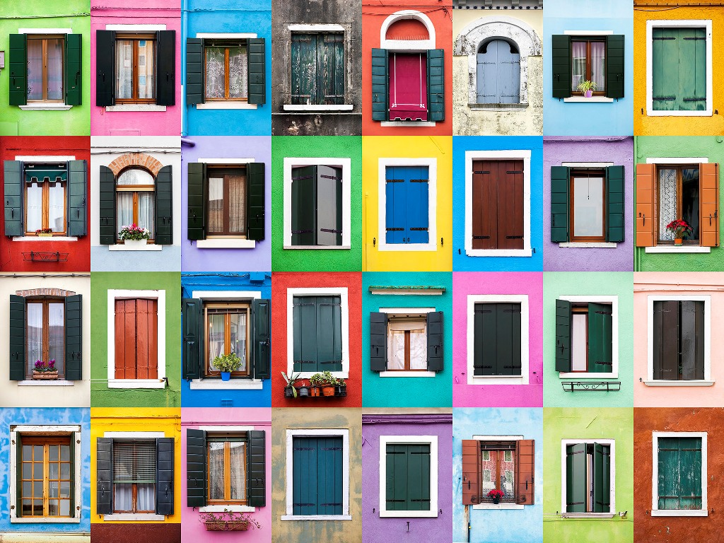 Windows of the World - Burano, Italia